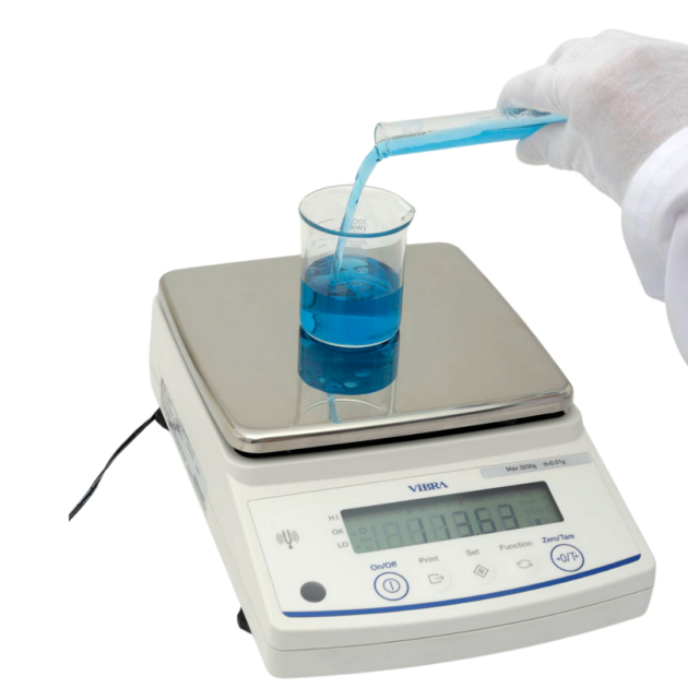 BALANZA SEMI-ANALÍTICA VIBRA AB 623 CAPACIDAD  620g X 0.001g CAL EXT