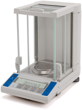 BALANZA SEMI MICRO VIBRA MODELO LF-225DR CAP. 92g/220g x 0.01/0.1mg