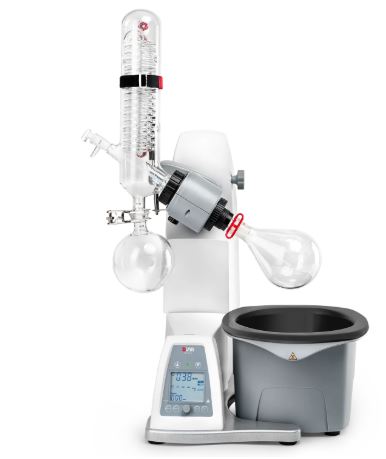 ROTAEVAPORADORES VERTICAL MODELO RE100PRO MARCA DLAB INCLUYE VIDRIERIA