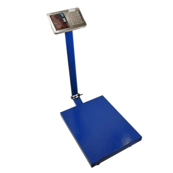 BASCULA ABATIBLE  45x60cm EN ALFAJOR CAP. 500kg CON INDICADOR EN ACERO INOXIDABLE - Imagen 2